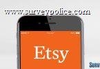 Etsy gift card on phone