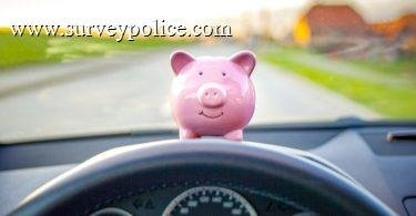 piggy bank on sitting wheel representing fast money
